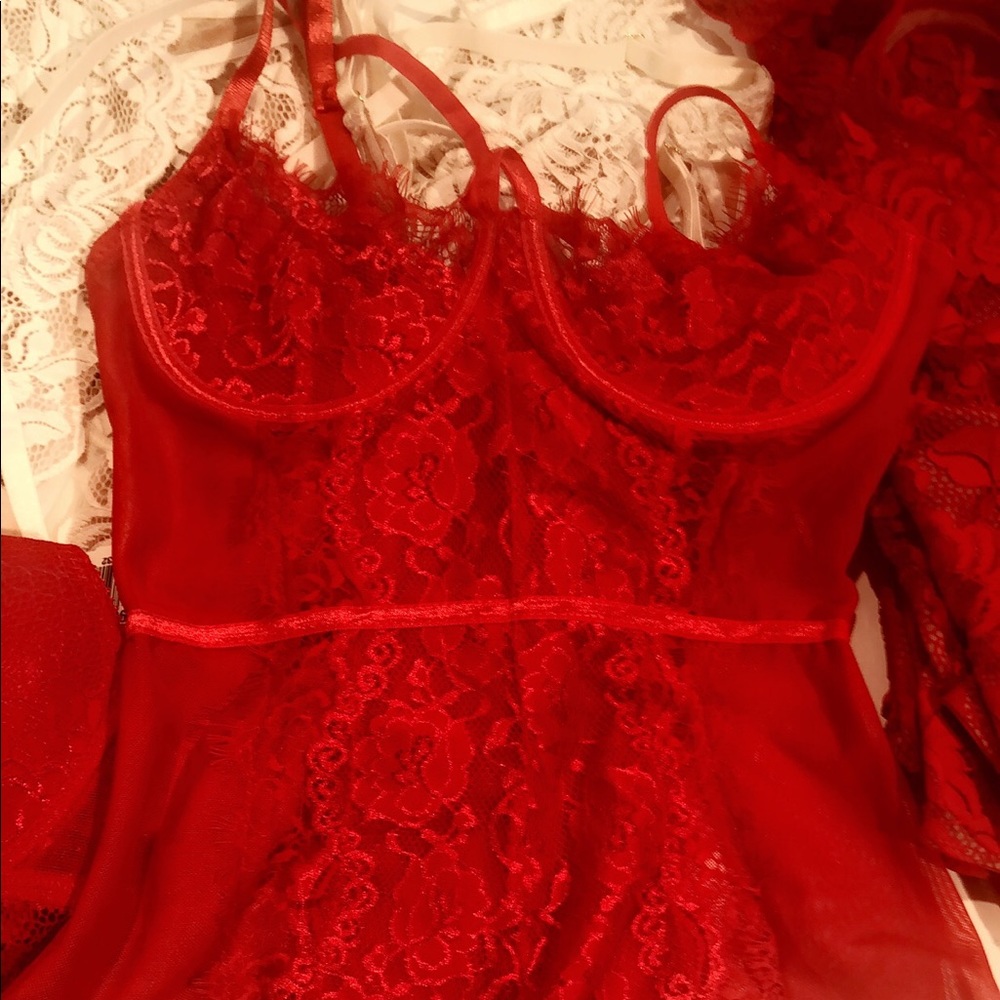 NWT sexy red Lingerie!